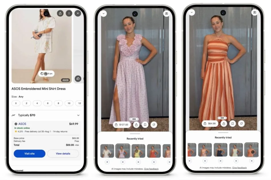 Google Try On Dilancarkan –  Membolehkan Baju “Dipakai” Sebelum Dibeli Di Atas Talian