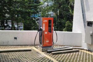 JomCharge deploys AC and DC Chargers at Bangunan AICB