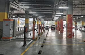 JomCharge new EV chargers at Toppen Shopping Centre JB