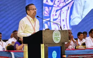 Cover Image for Kenapa MIC tak keluar kerajaan jika tahu ditipu, Puad soal Saravanan