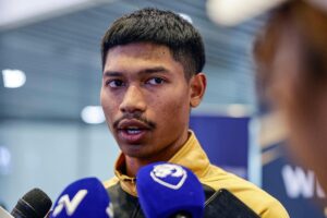 Muhammad Azeem narrowly misses 100m medal