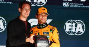 Norris takes Spa pole on all-McLaren front row