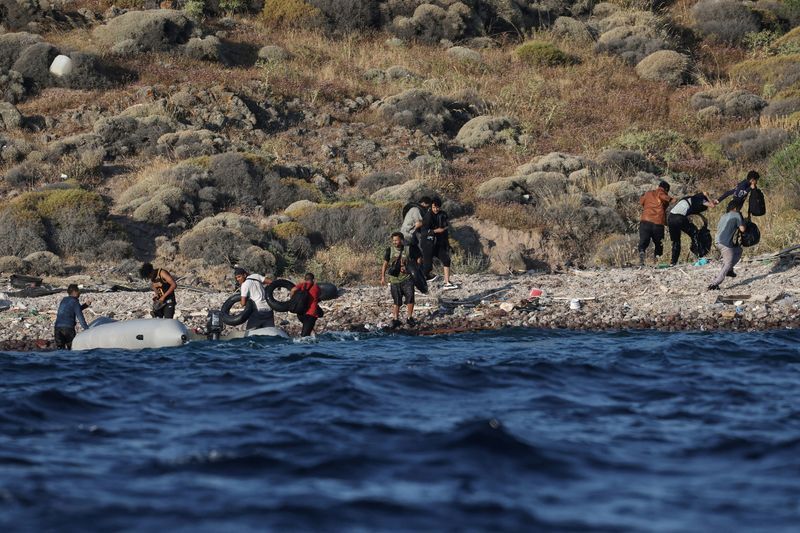 On Europe's hardened frontier, Greek island keeps migrants at bay