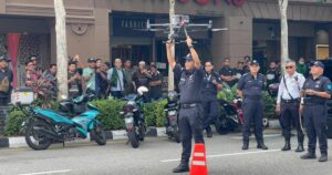 Police deploy drones to monitor opposition rally