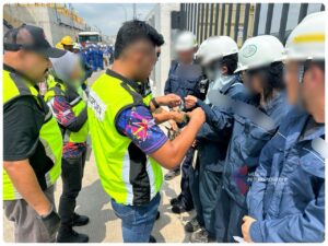 Premis proses petrokimia diserbu, 255 PATI ditahan