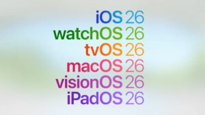 WWDC 2025 Apple Liquid Glass new naming for all platforms