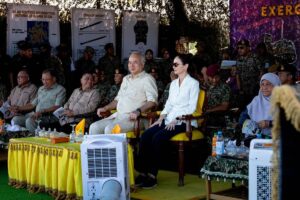 Sultan Nazrin graces LEMBING SAKTI 2025 military exercise
