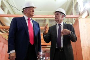 Trump again slams Fed chair Powell after rates hold