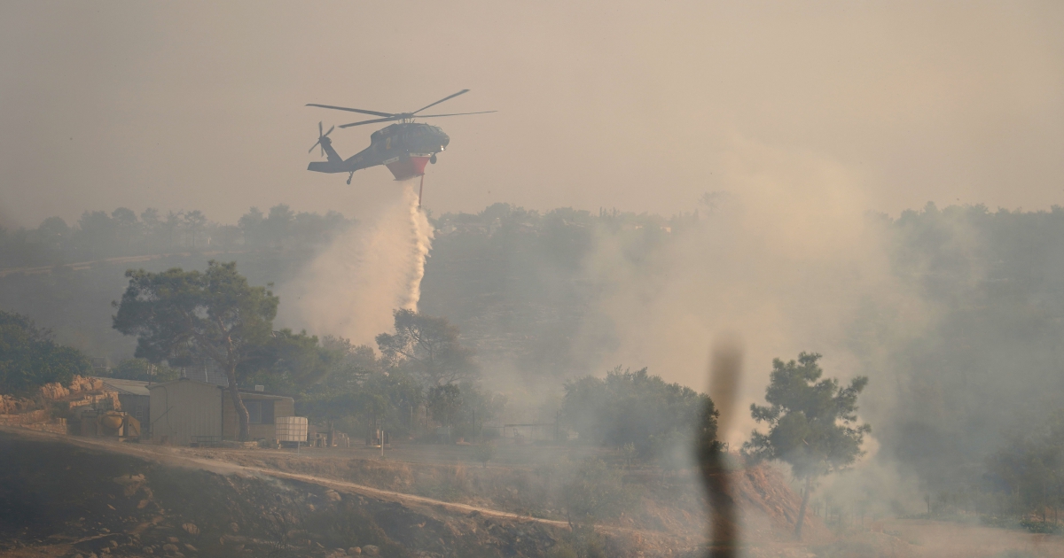 Two dead as Cyprus battles wildfire in searing heat
