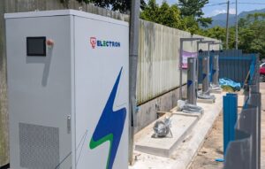 Upcoming TNB Electron EV charging station spotted in Jeli, Kelantan
