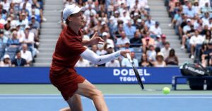 'Healthy' Sinner begins US Open defence with quick win