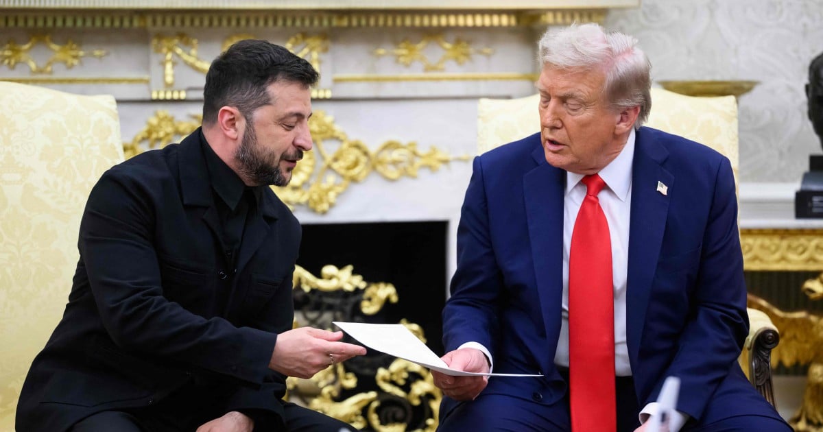 'You look fabulous in that suit!' Zelenskyy outfit wows Trump