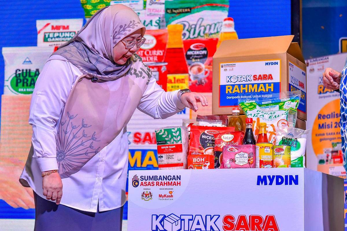 200,000 Kotak Sara Rahmah disasarkan untuk golongan memerlukan hingga akhir tahun