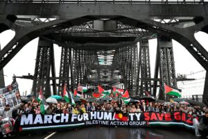 25,000 sertai protes pro-Palestin di jambatan Sydney