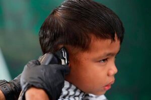 300 pengunjung rebut peluang gunting rambut percuma di PMR N Sembilan