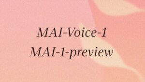 AI Generatif MAI-Voice-1 Menjana 1 Minit Audio Dalam Masa 1 Saat