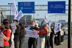 Air Canada flight attendants walk off job, picket lines set up at airports