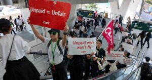 Air Canada halts flight restart as strike continues