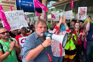 Air Canada strike leader vows jail over forced arbitration