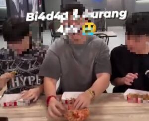 Ambil tindakan terhadap tiga lelaki beri tulang ayam kepada gelandangan
