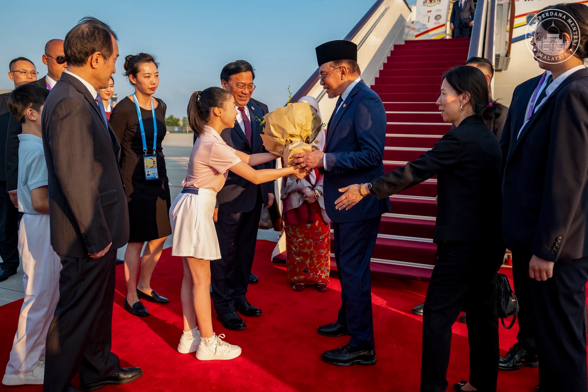 Anwar tiba di China hadiri Sidang Kemuncak SCO