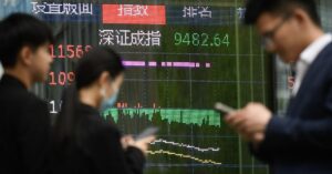 Asian markets waver as Japan exports show tariff strain