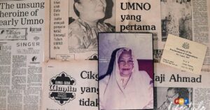 Azizah Ahmad, the woman who sewed Umno’s first flag