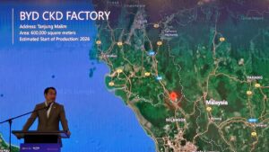 BYD Malaysia to CKD EVs in Tanjung Malim from 2026