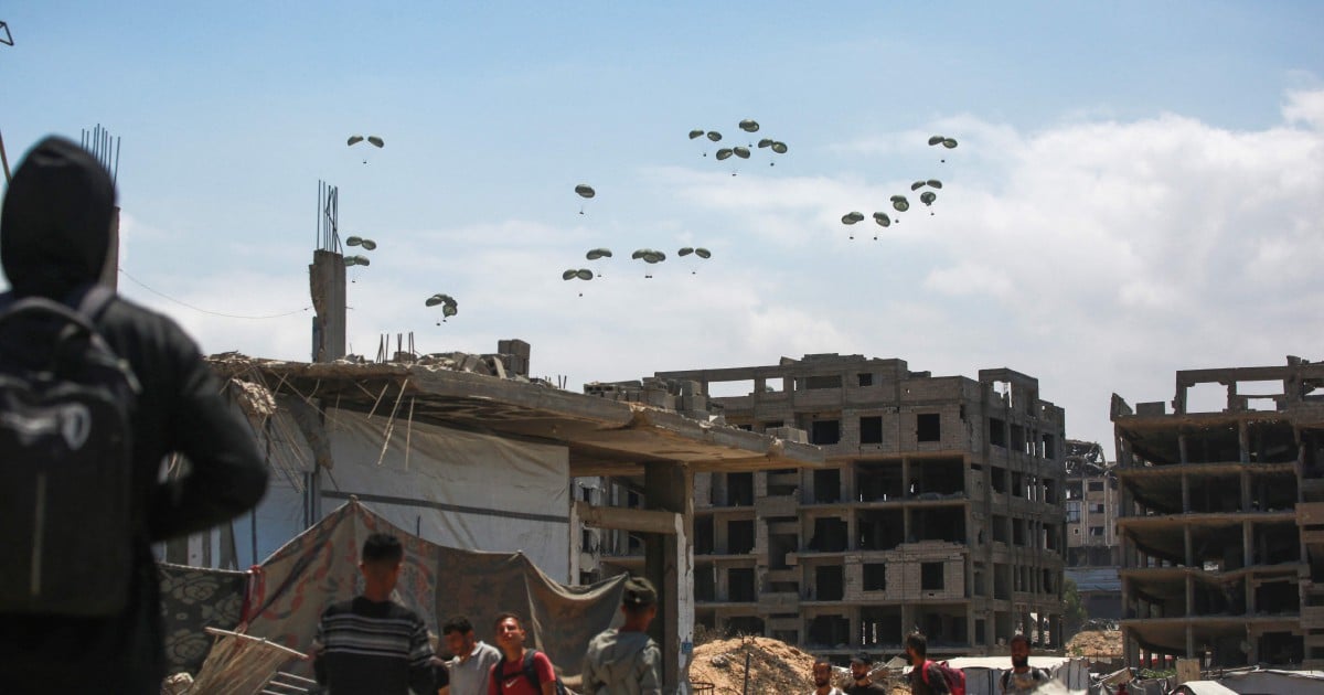Belgium's airdrop ignites global aerial aid movement for Gaza
