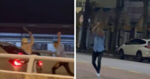 Cops tracking down 2 suspects after fight outside Brickfields nightclub