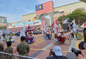 Custom bicycles shine at National Day parade