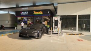 DC Handal deploys 180kW DC Charger at Petron Bandar Tasik Puteri in Rawang, priced at RM1.30 per kWh