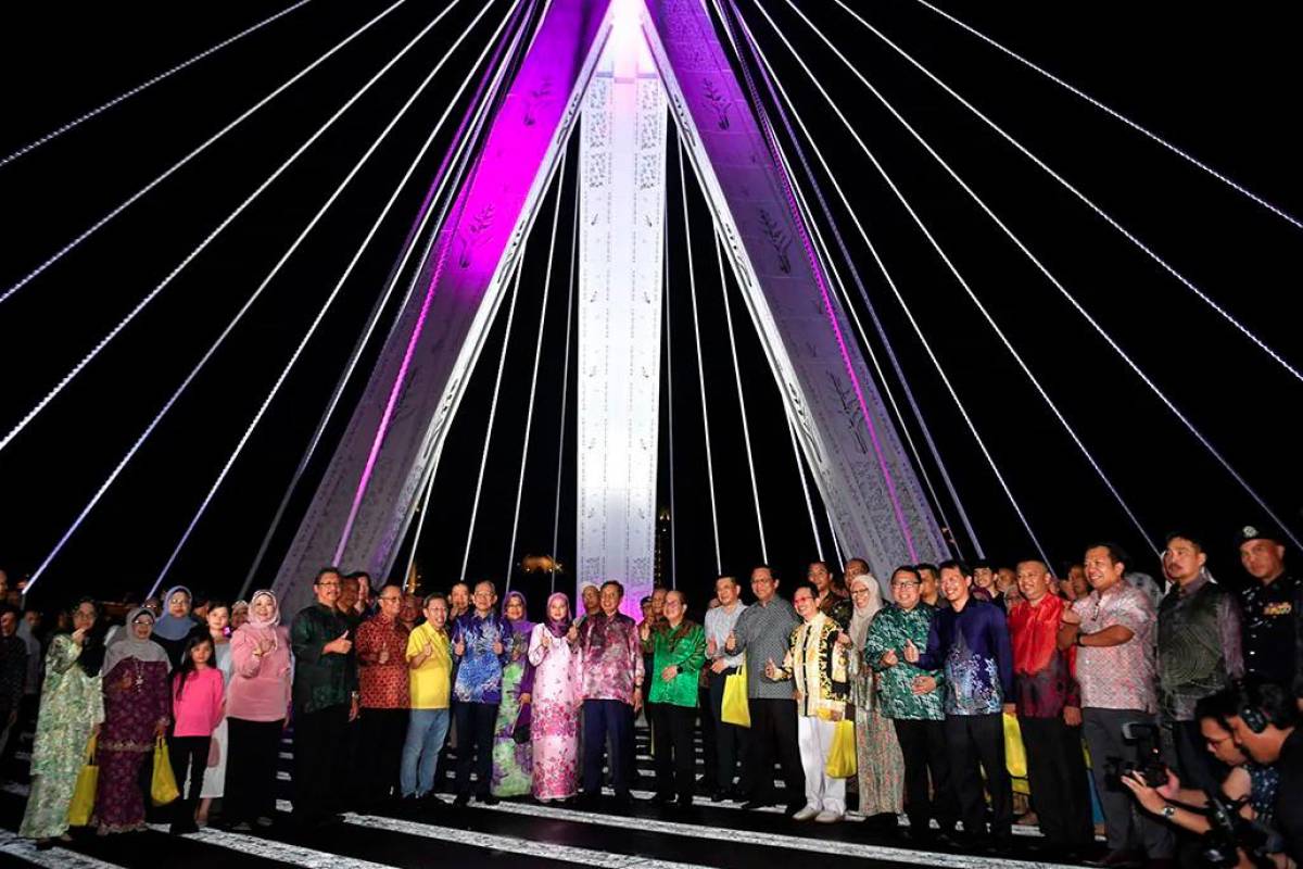 Datuk Amar Juma’ani Bridge boosts Kuching tourism and economy
