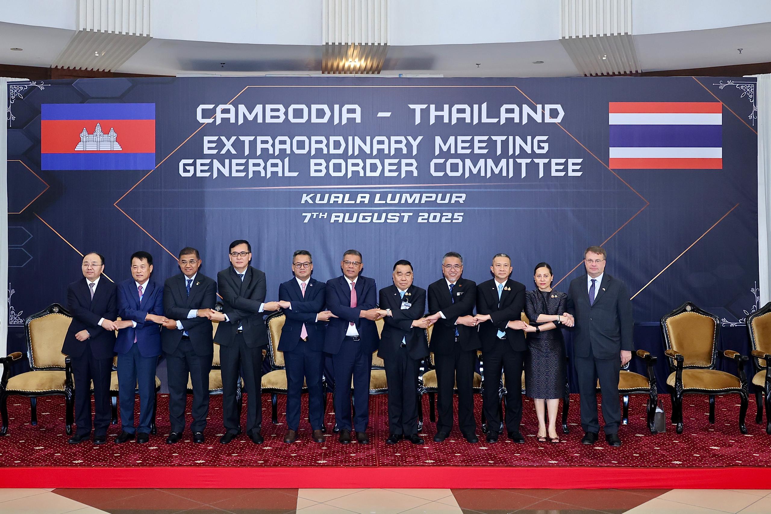 Delegasi Kemboja, Thailand hadir Mesyuarat GBC di Wisma Perwira