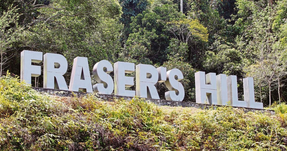 Dormant landslide zones in Fraser's Hill pose safety concerns