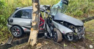 Driver dies after car crashes into tree in Ayer Hitam