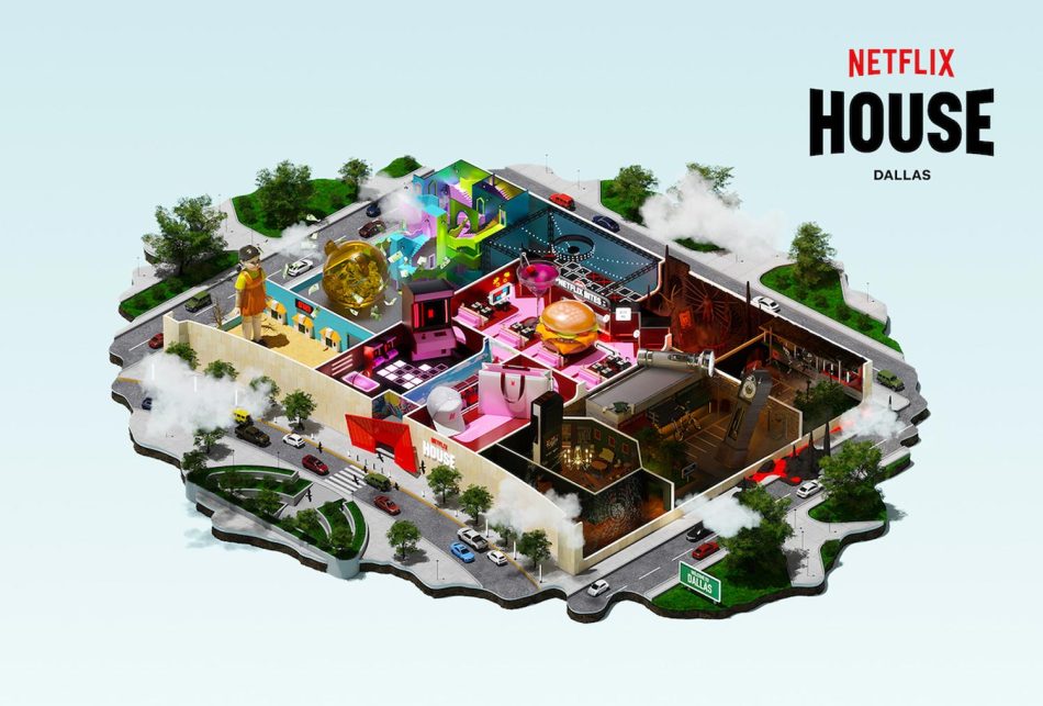 Dua Taman Tema Netflix House Dibuka Di Amerika Syarikat