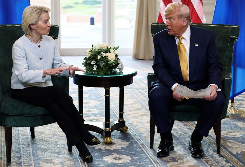 EU's von der Leyen to meet Trump in White House