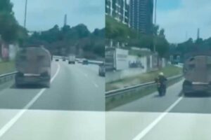 Engineer dies in motorcycle crash with tanker on PLUS highway