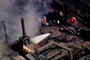 Explosion at U.S. Steel plant kills one, leaves two missing
