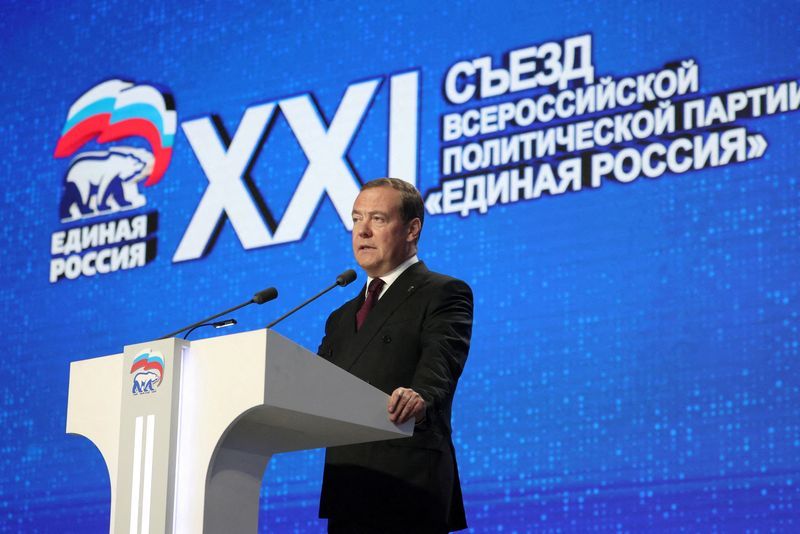 Factbox-Who is Dmitry Medvedev, the Russian war hawk who got under Trump's skin?