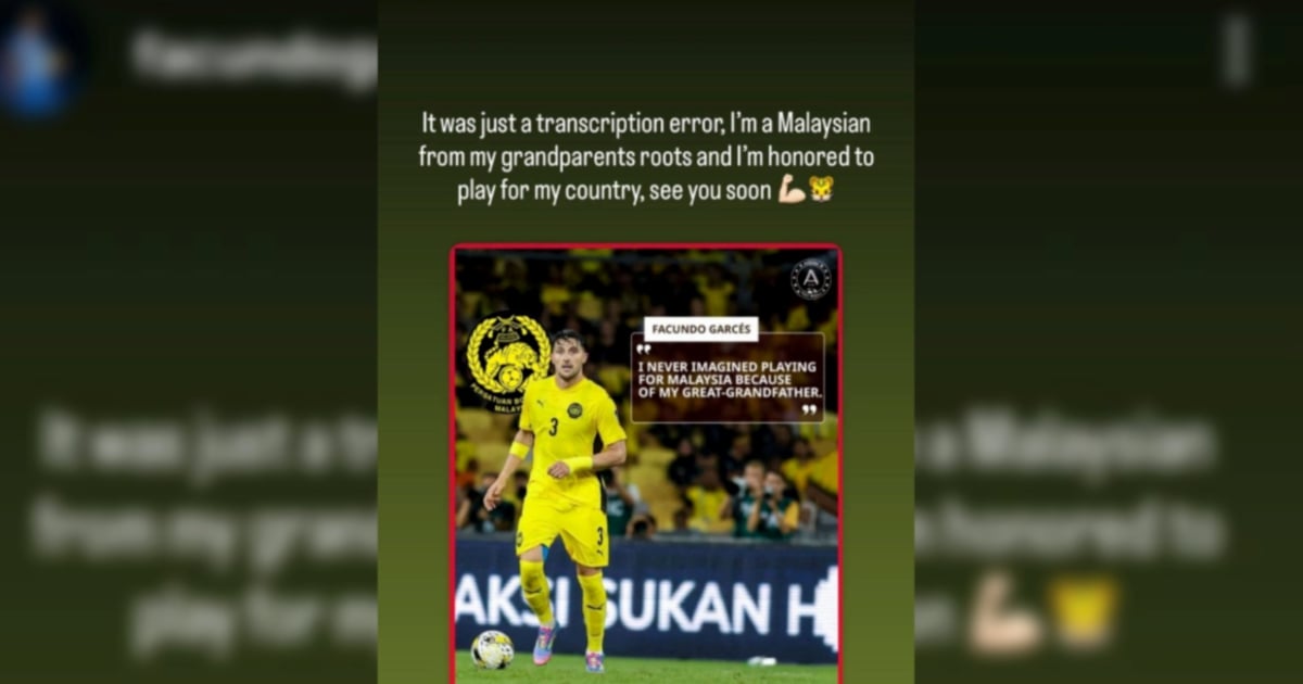 Facundo clarifies his Harimau Malaya status