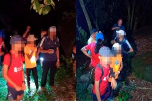 Family of four rescued after getting lost at Berapit Hill Trail