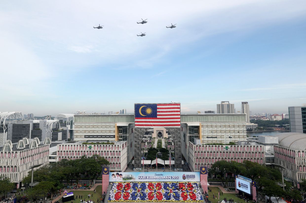 Fine weather forecast for Putrajaya tomorrow on National Day