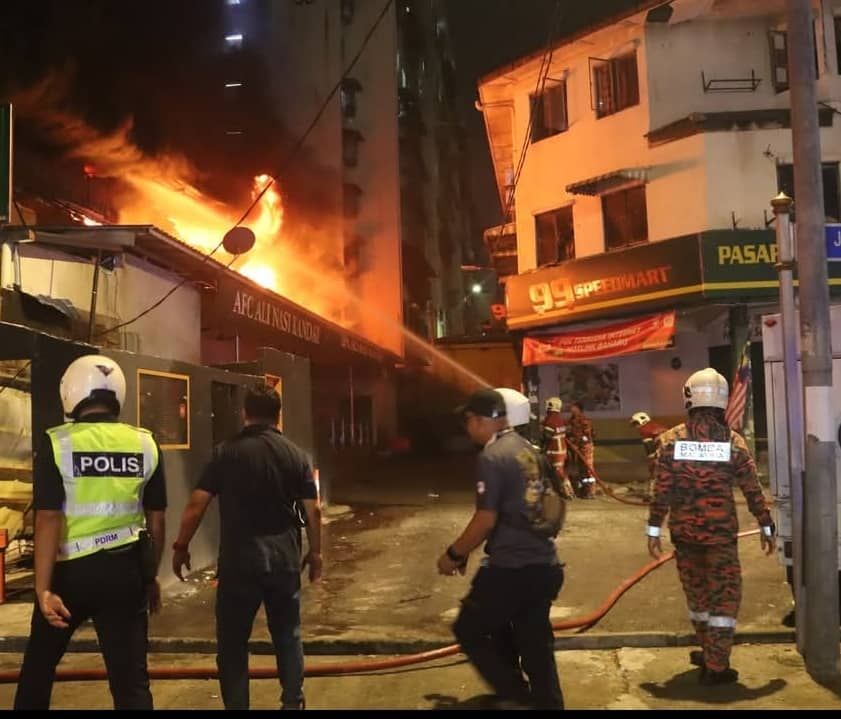Fire razes 14 squatter houses, four shops in KL