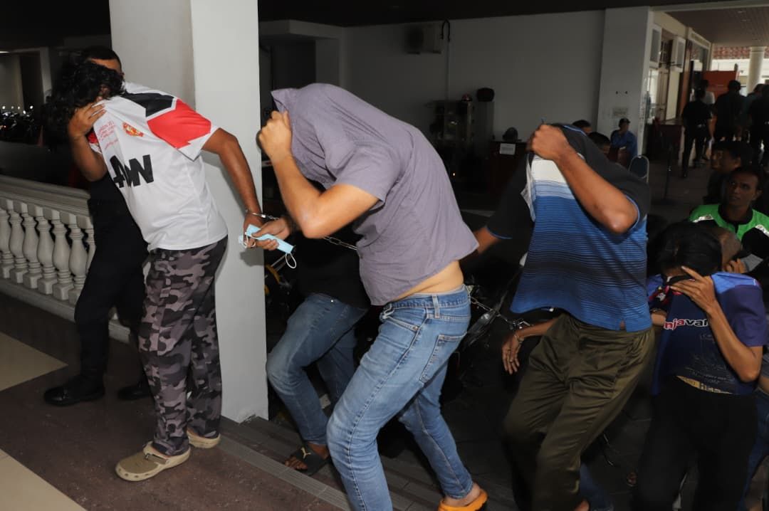 Five friends facing drug trafficking and possession charges in Penang