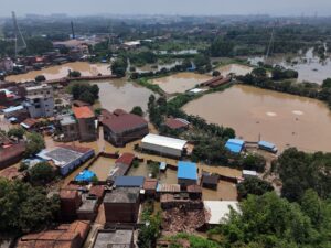 Flash floods kill at least 10 people and leave 33 missing in northwestern China