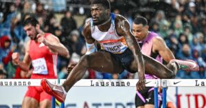Football's loss as hurdles sensation Tinch eyes Tokyo worlds