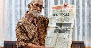 Freelance photographer recounts witnessing nation's birth in 1957