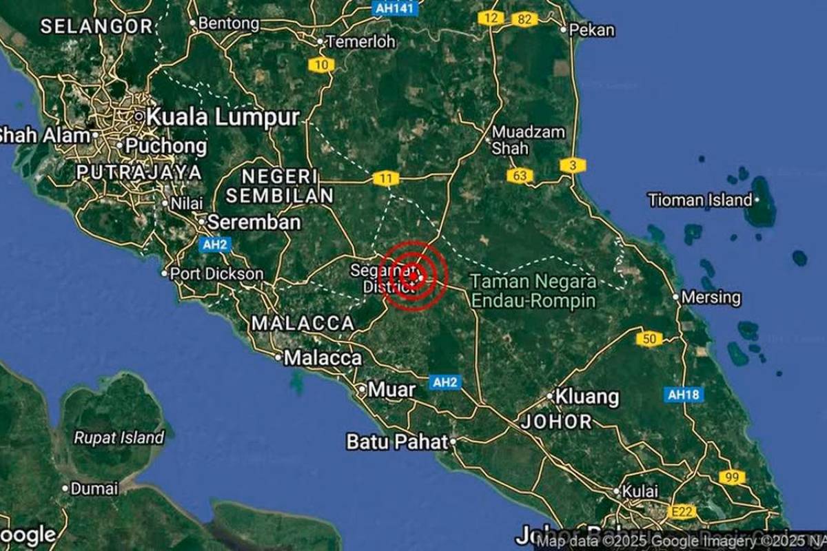 Gempa bumi lemah terus landa Segamat